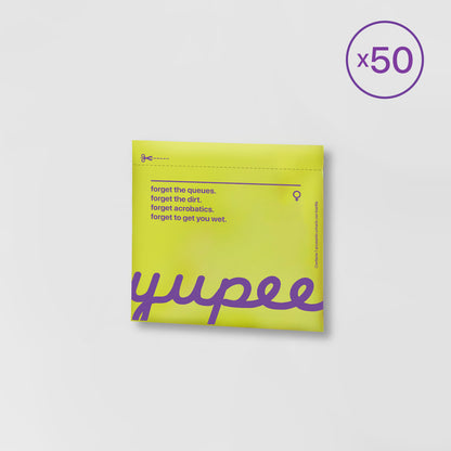 Urinario femenino portatil Yupee - Pack 50 unidades
